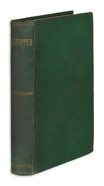 STEVENSON, ROBERT LOUIS. Kidnapped. Being Memoirs of the Adventures of David Balfour in the Year 1751.